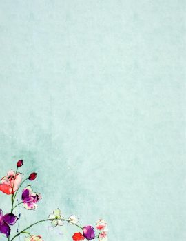 Fuchsia Blooms Stationery Set (Boxed Stationery)
